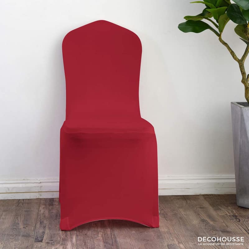 Fodera per sedia - Wedding - Rosso Borgogna