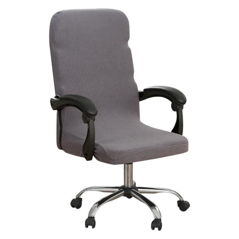 Pokrowiec na krzesło biurowe - karbon