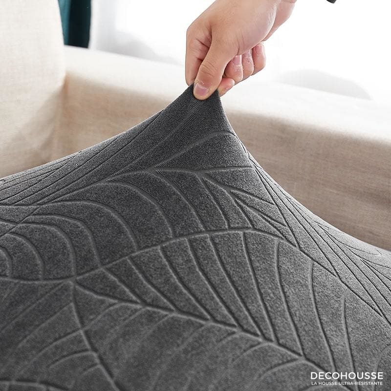 Fodera per cuscino impermeabile per divano grigio antracite