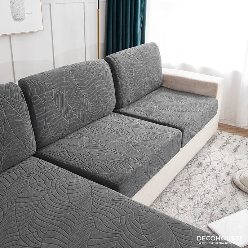 Fodera per cuscino impermeabile per divano grigio antracite