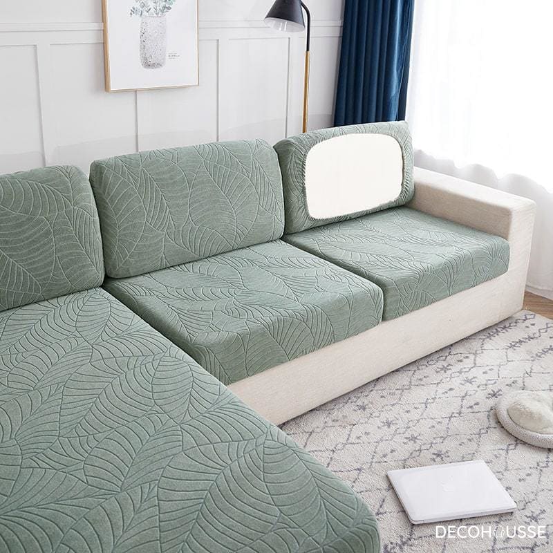 Fodera per cuscino divano impermeabile Verde acqua