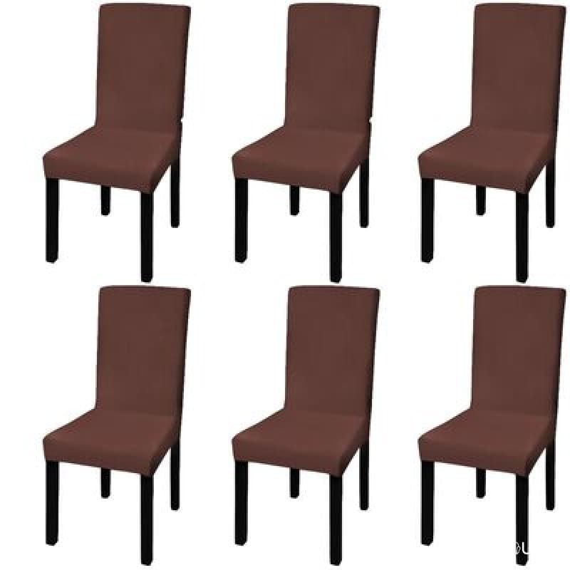 Pokrowce na krzesła - brązowe 