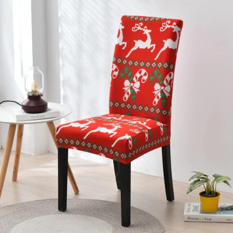 Fodera per sedia natalizia - Cervo 