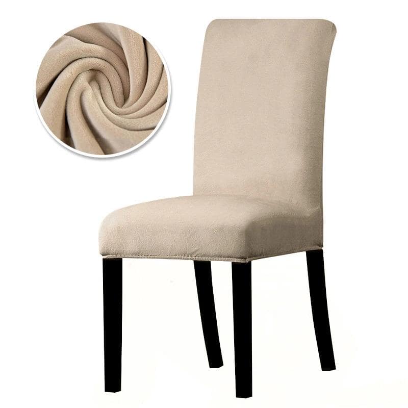 Aksamitny pokrowiec na krzesło - Robusta
